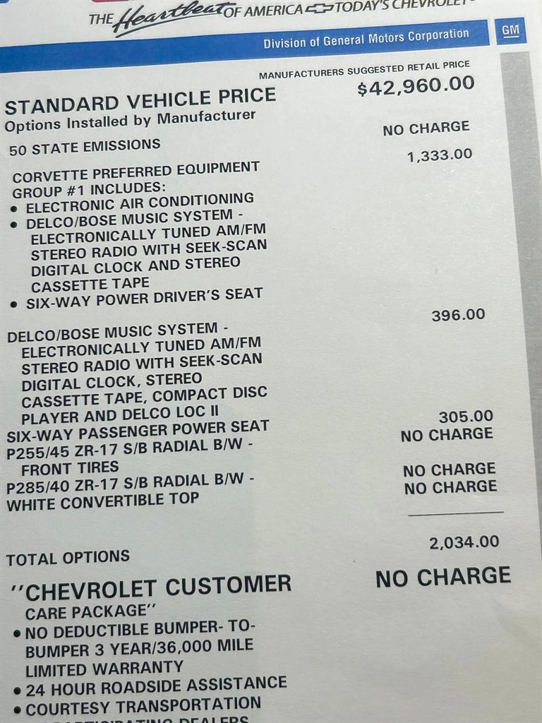 1994 Chevrolet Corvette photo