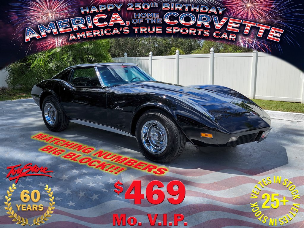 1974 Chev Corvette - $46,875