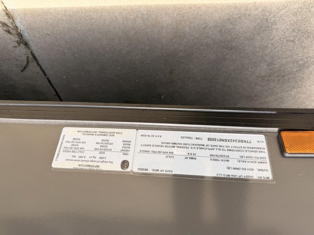 2025 Giddy UP  Enclosed Trailer - $8,995