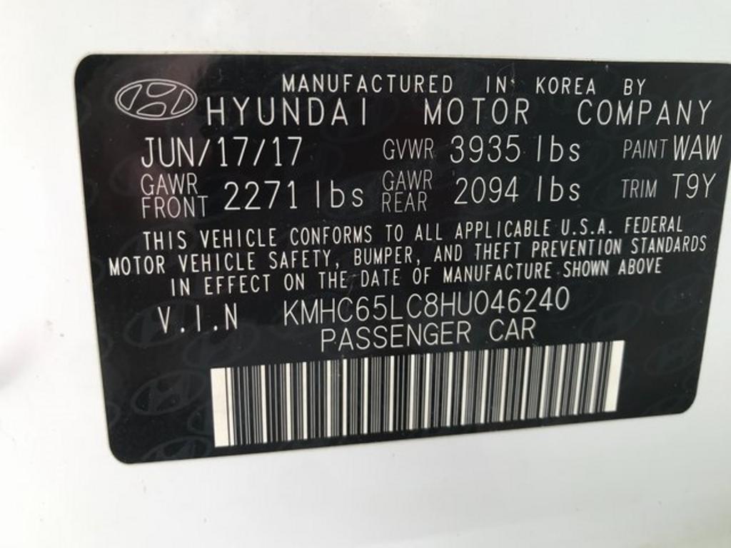 2017 Hyundai Ioniq - $18,000