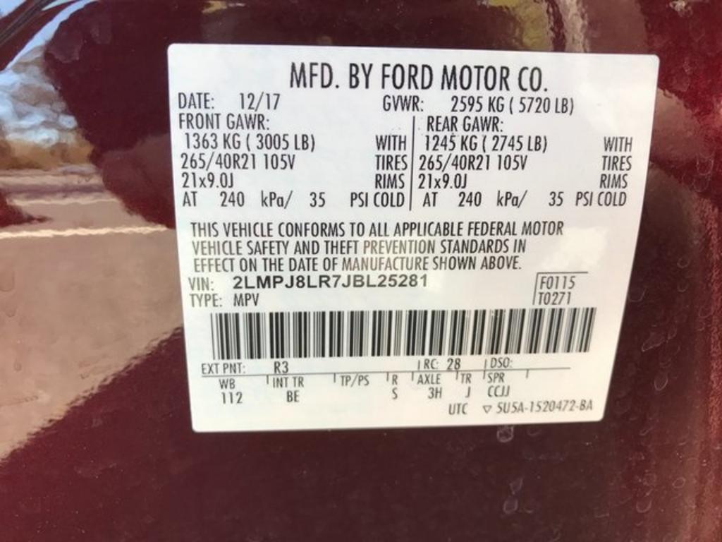 2018 Lincoln MKX - $29,500