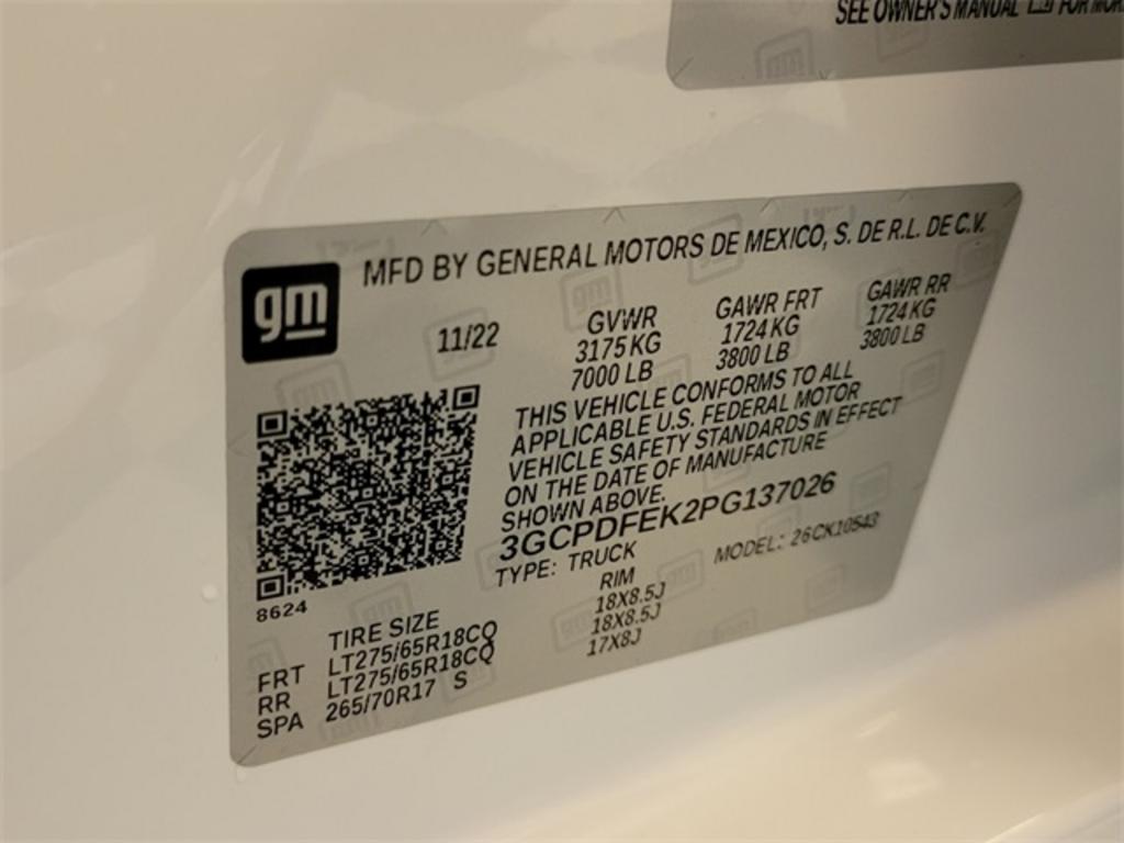 2023 Chevrolet Silverado - $54,740