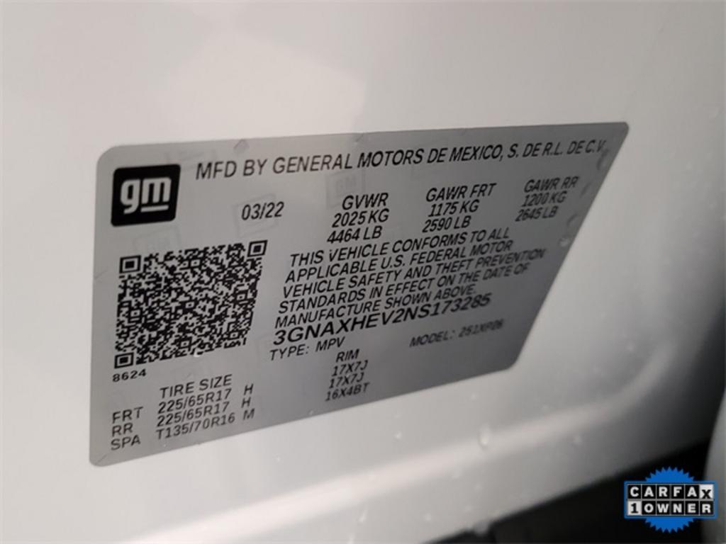 2022 Chevrolet Equinox - $25,000