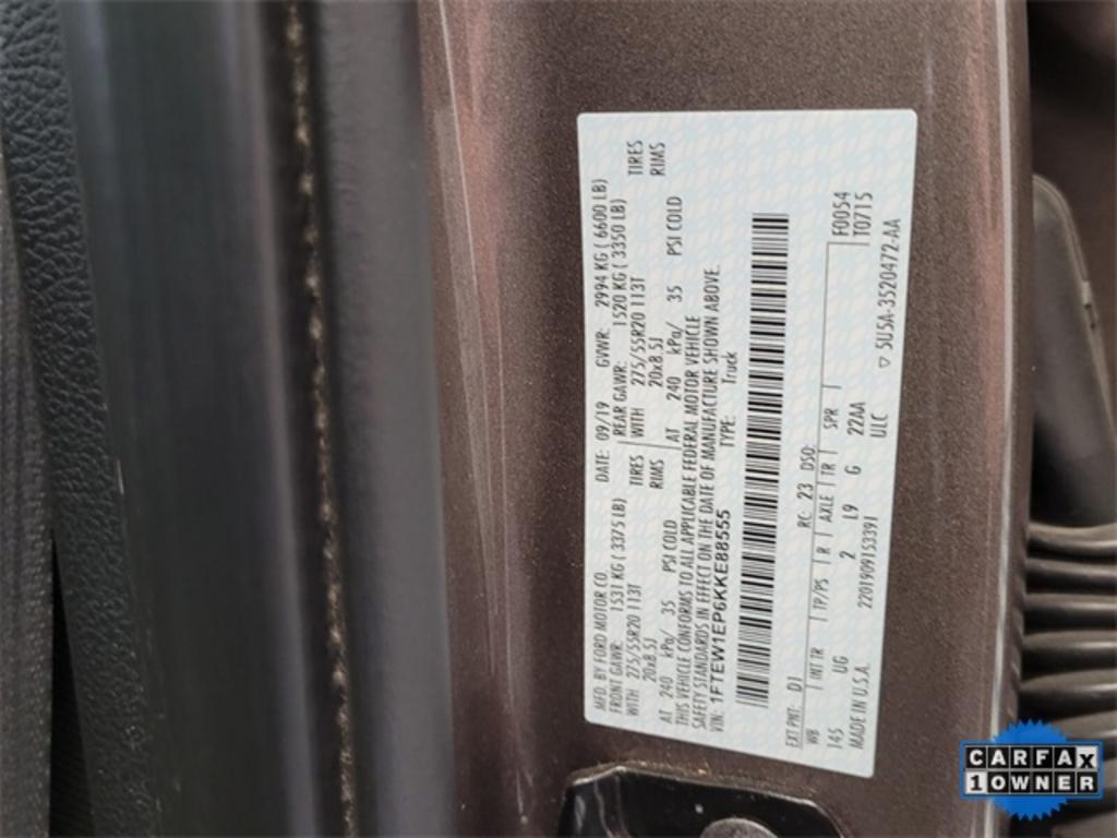 2019 Ford F-150 - $39,000