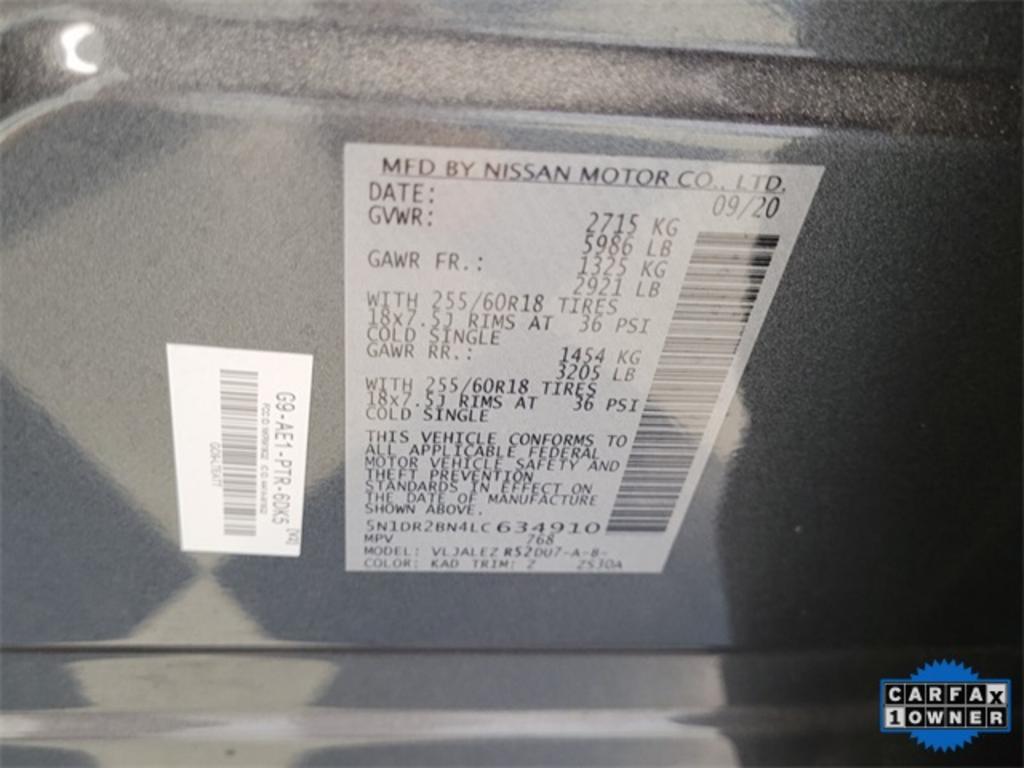 2020 Nissan Pathfinder - $24,500