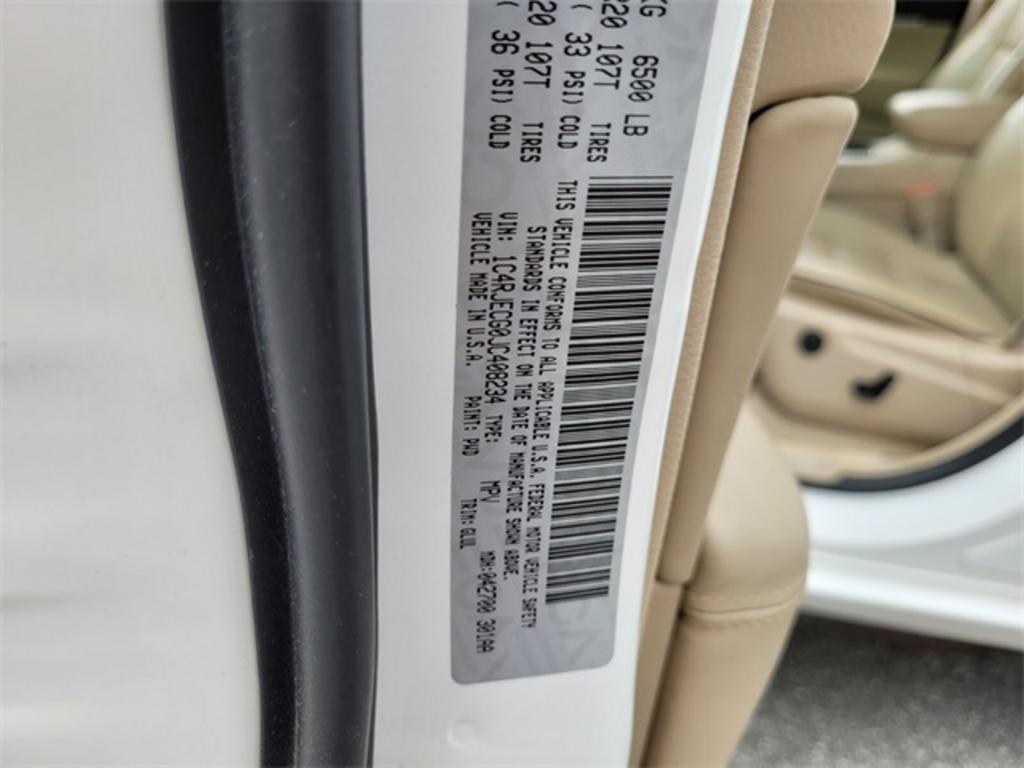 2018 Jeep Cherokee - $29,000