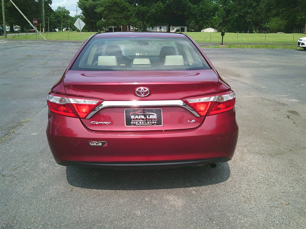 2016 Toyota Camry - $8,450