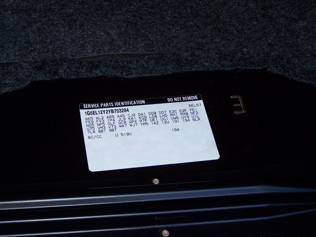 2000 Cadillac Eldorado ESC photo