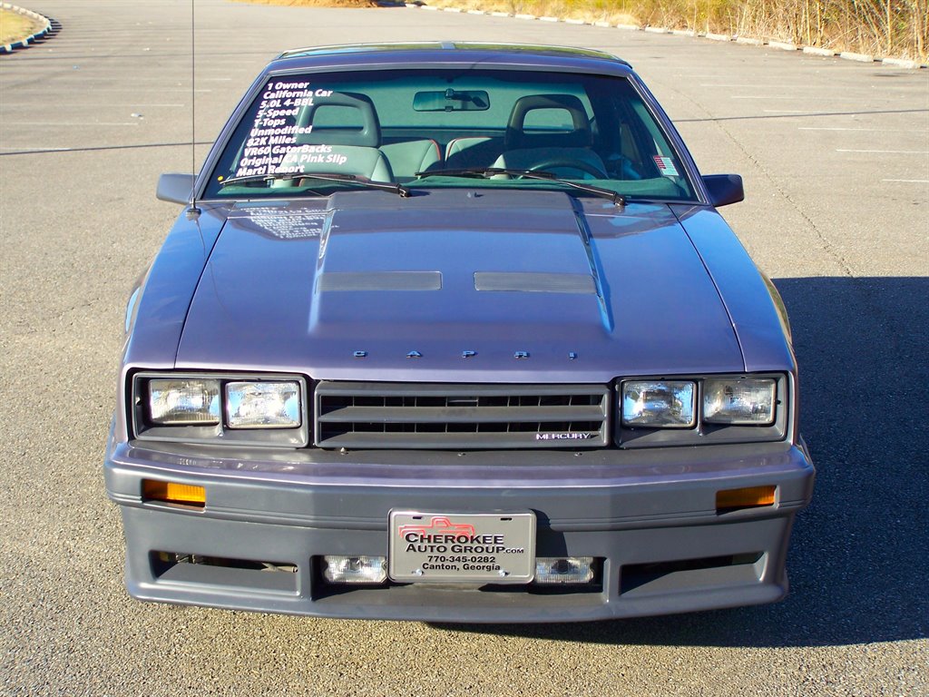1985 Mercury Capri - $26,890