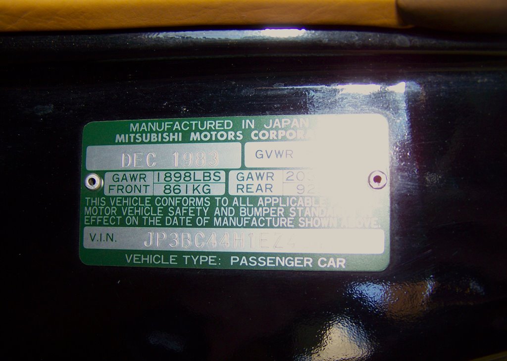 1984 Dodge Conquest #86