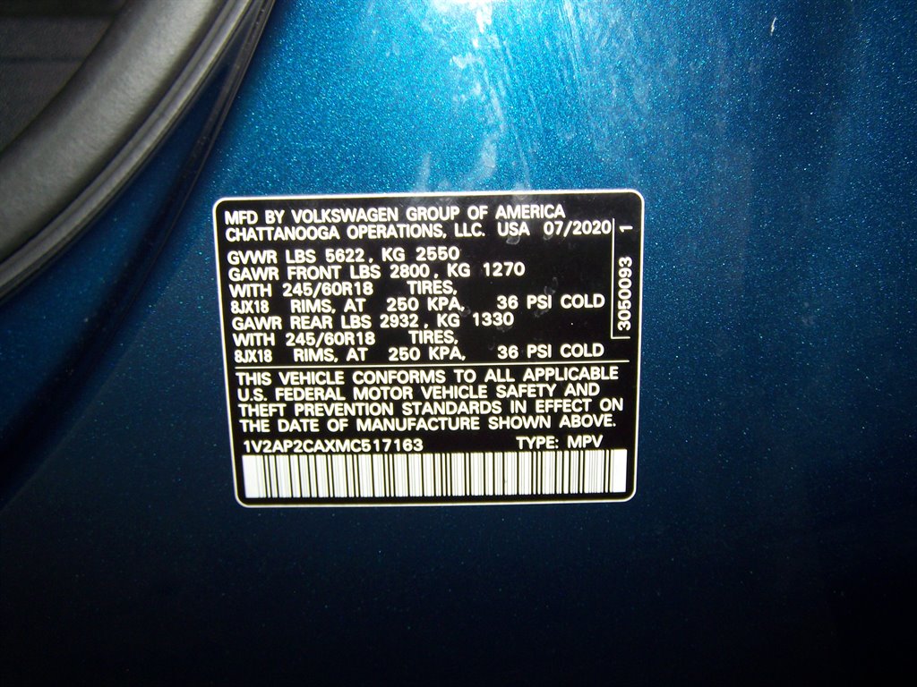 2021 Volkswagen Atlas - $18,890
