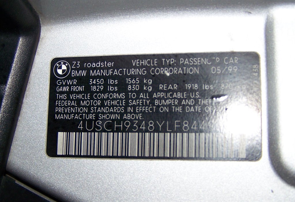 2000 BMW Z3 2.3 photo
