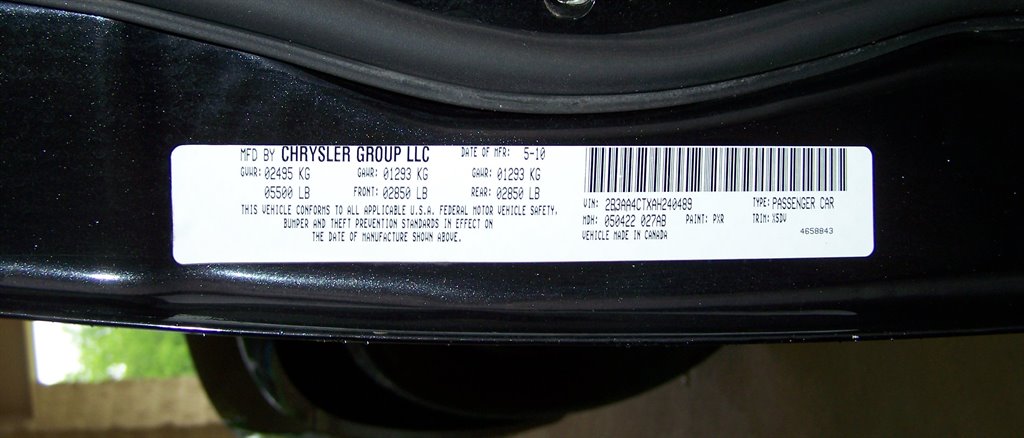 2010 Dodge Charger Police photo
