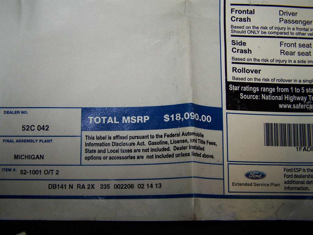 2013 Ford Focus - $7,990