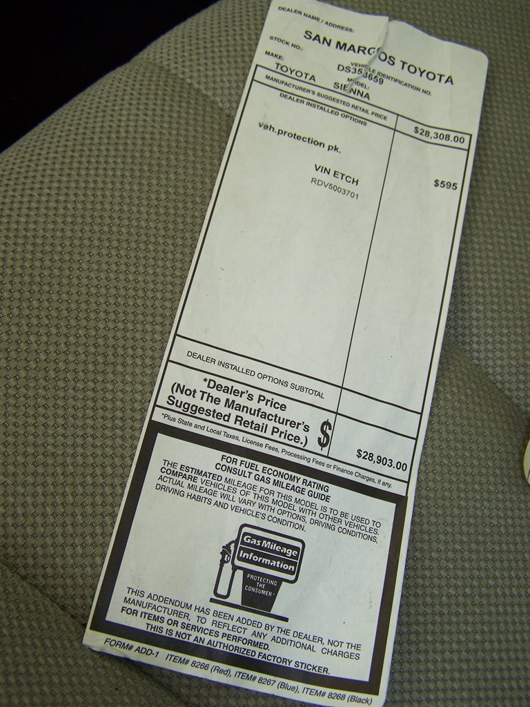 2013 Toyota Sienna - $16,890