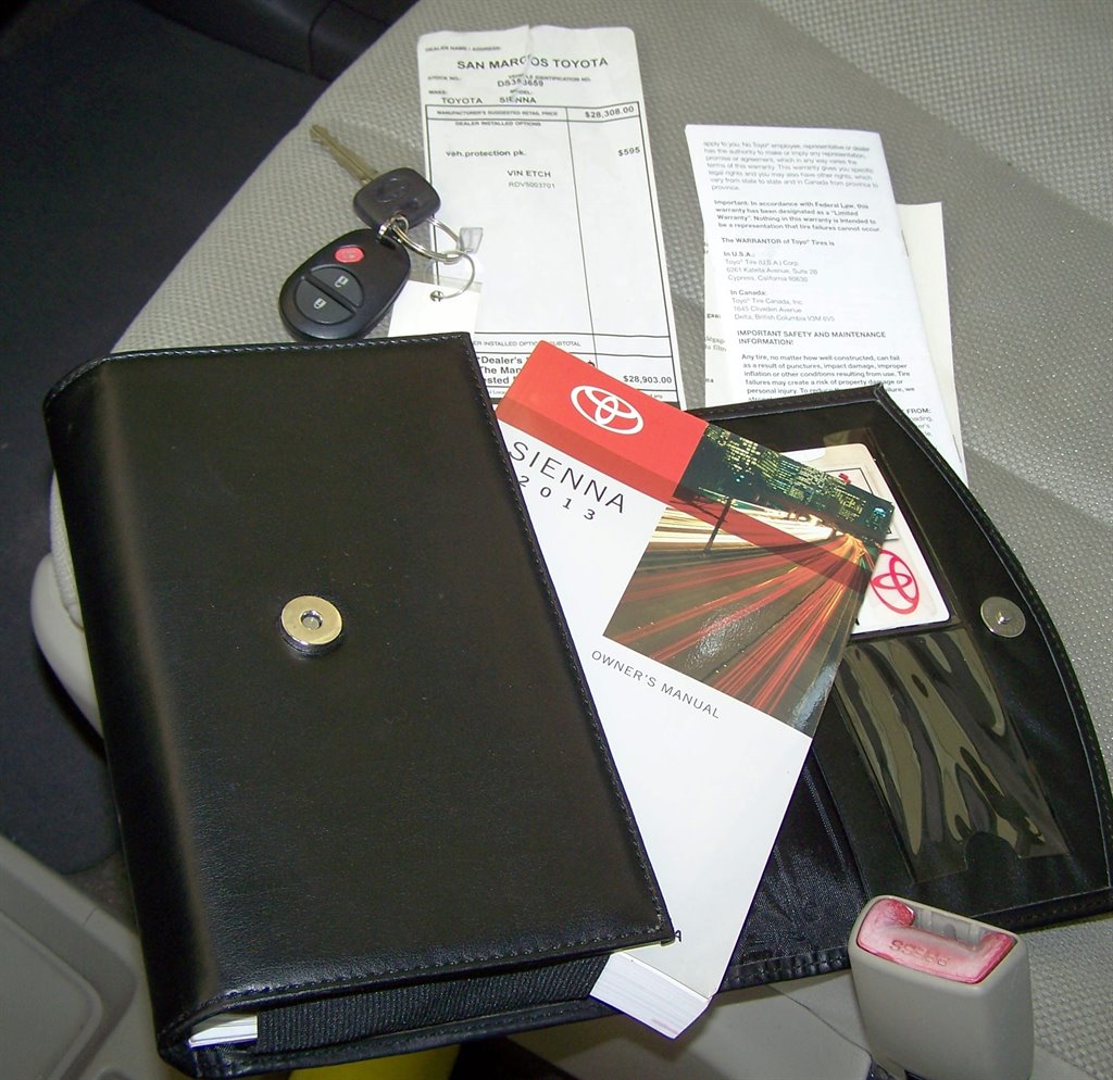 2013 Toyota Sienna - $16,890