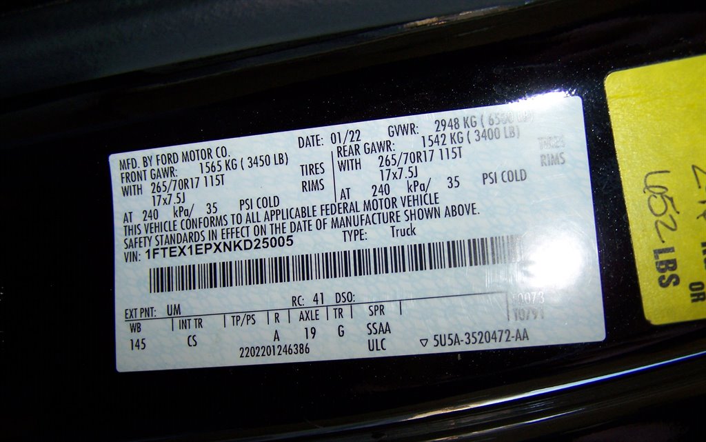 2022 Ford F-150 - $22,890