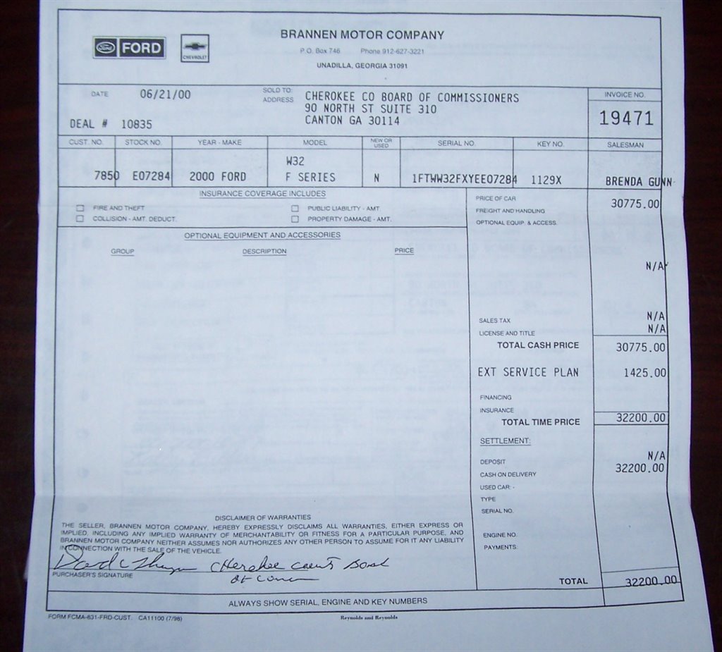 2000 Ford F350 - $24,890