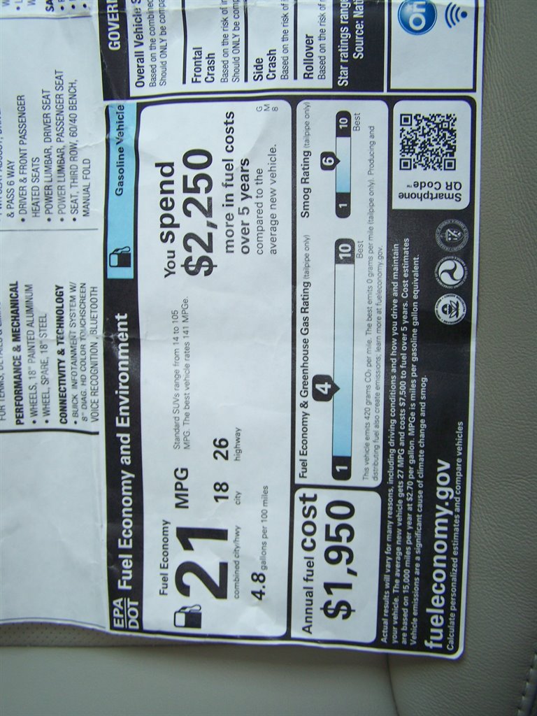 2021 Buick Enclave - $29,890
