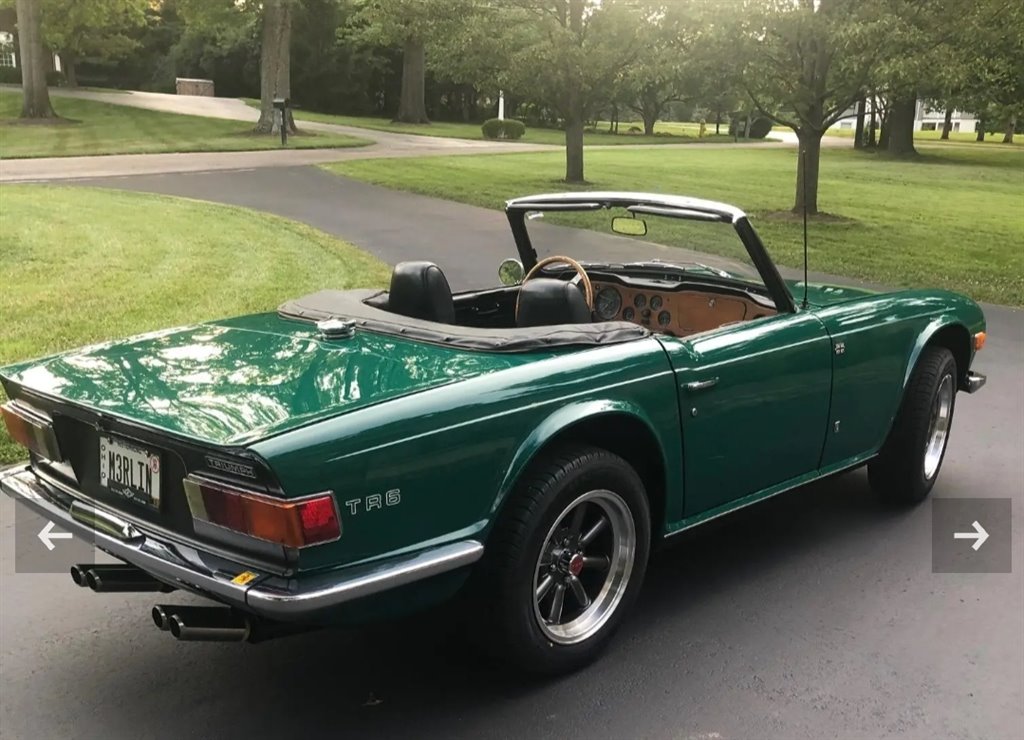 1972 Triumph TR6