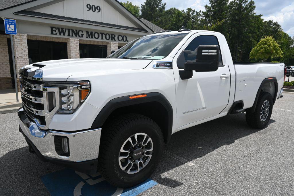 White 2022 GMC Sierra 3500HD Pickup Truck Four-Wheel Drive Automatic