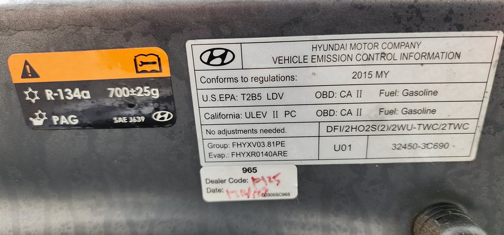 2015 Hyundai Genesis - $9,995