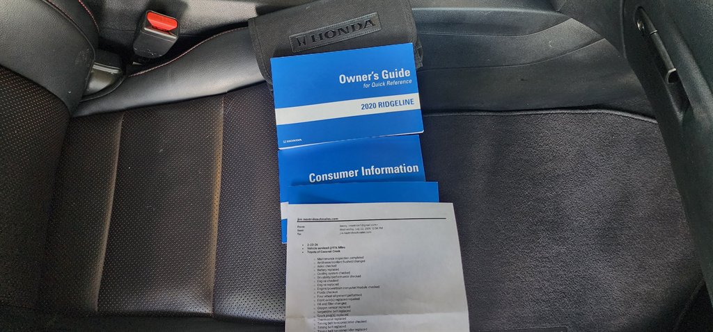 2020 Honda Ridgeline - $21,500