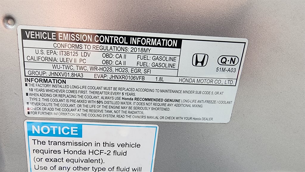 2018 Honda HR-V LX photo