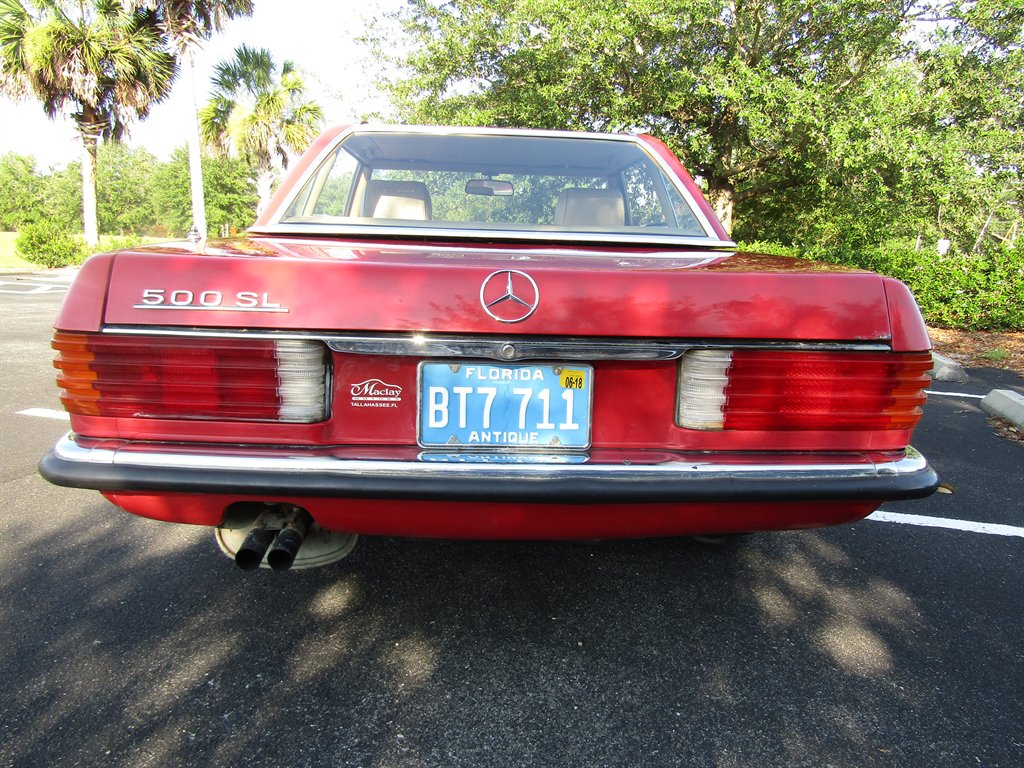 1983 Mercedes 500 SL - $15,000