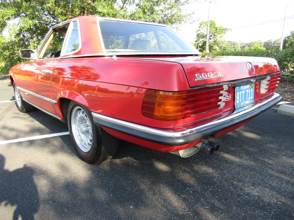 1983 Mercedes 500 SL - $15,000