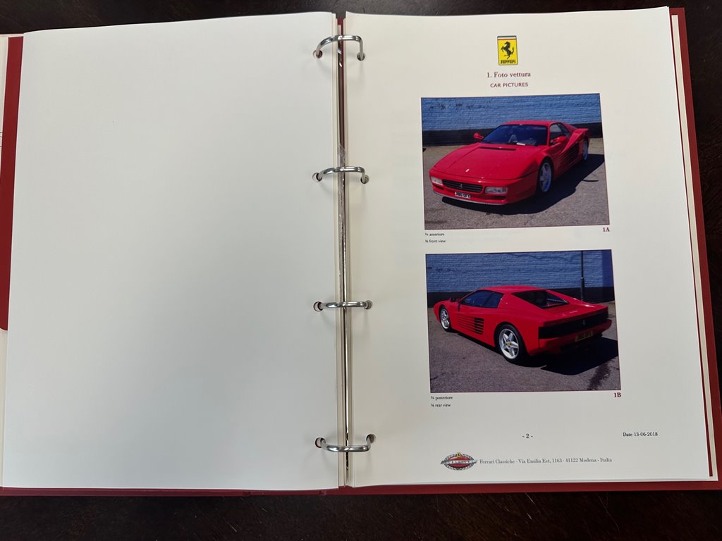 1992 Ferrari 512 TR Testarossa photo