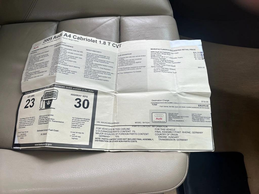 2005 Audi A4