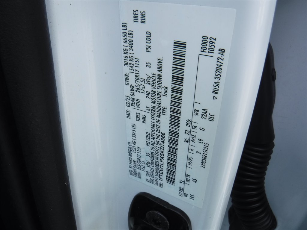 2025 Ford F150 - $35,599