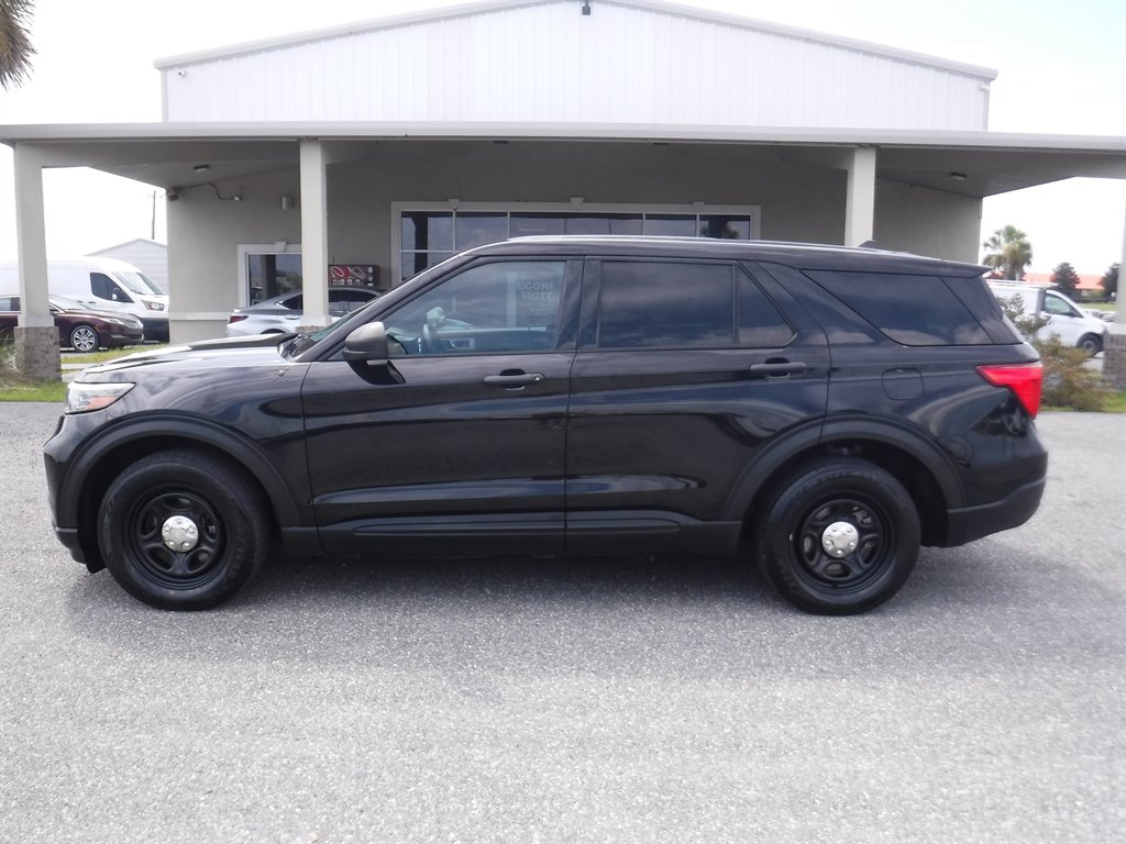 Agate Black 2022 Ford Explorer SUV / Crossover All-Wheel Drive Automatic