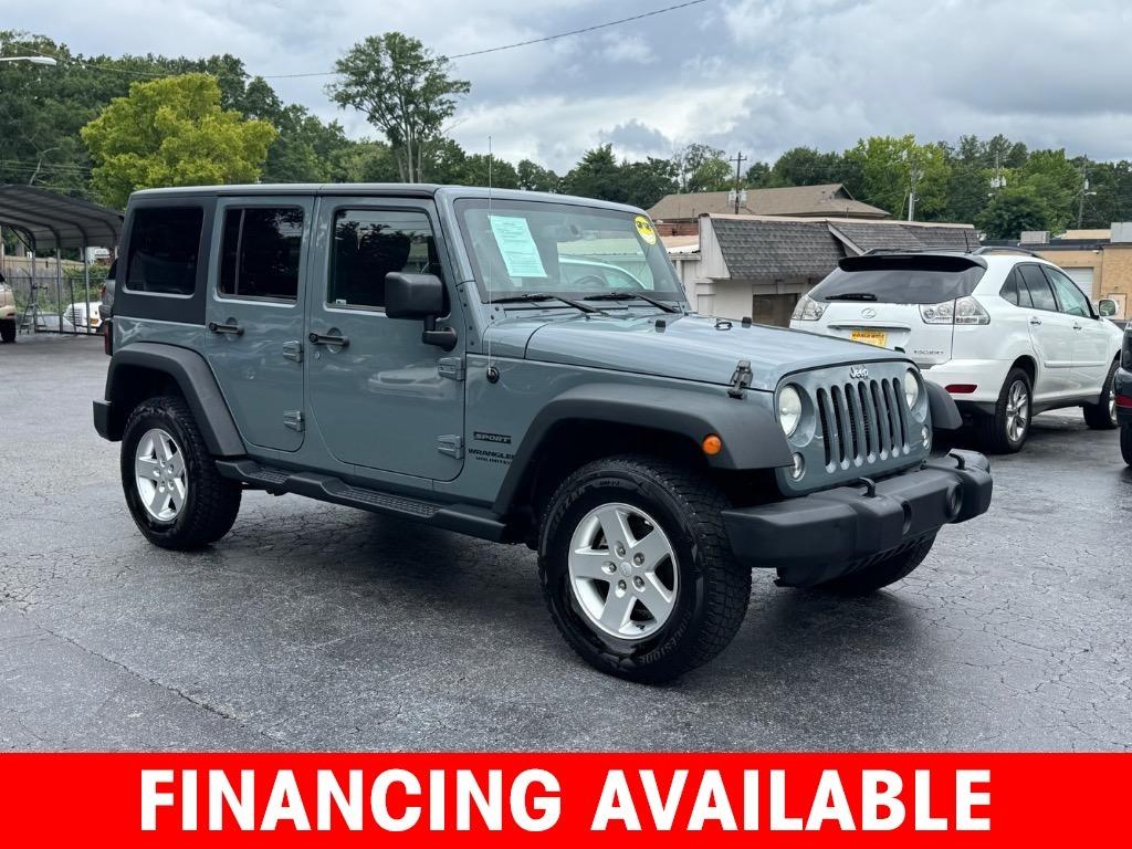 2014 Jeep Wrangler - $14,900