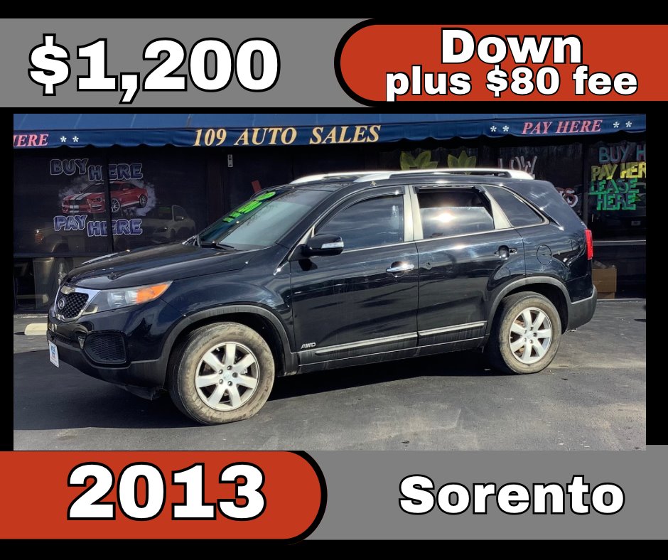 2013 Kia Sorento - $6,995