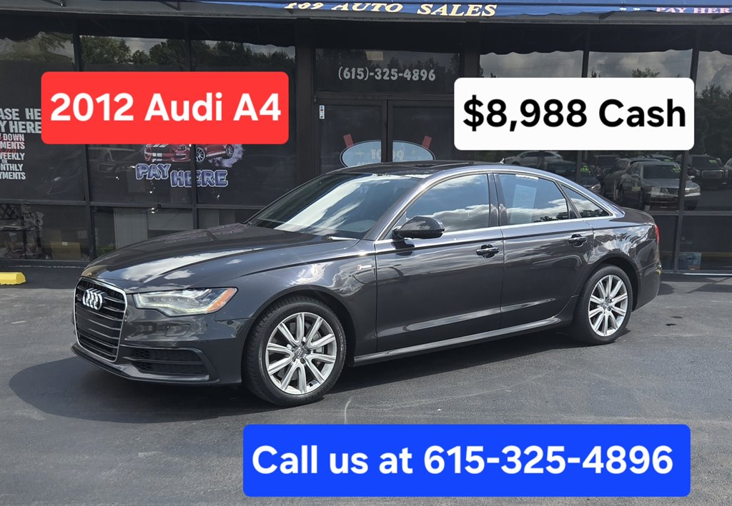 2012 Audi A6 - $8,988