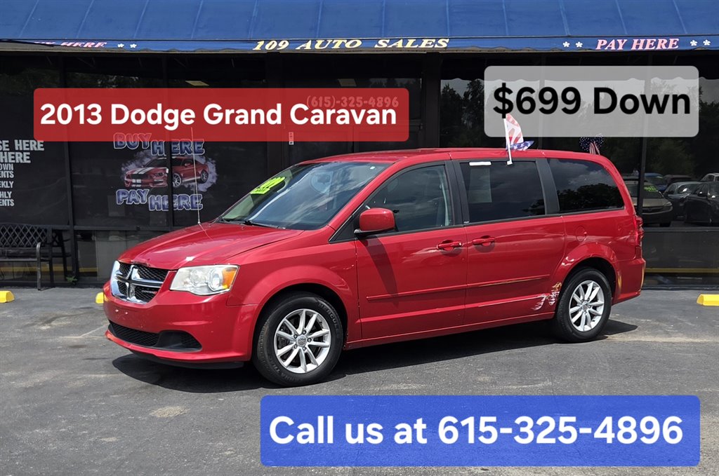 2013 Dodge Grand Caravan - $4,995
