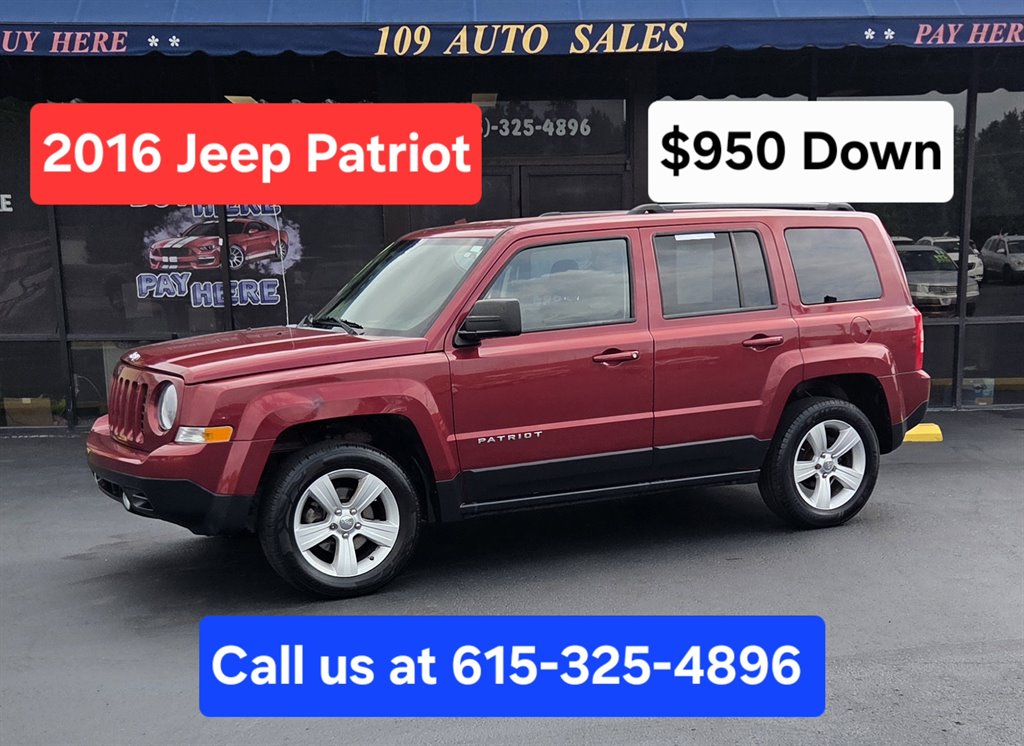 2016 Jeep Patriot - $6,995