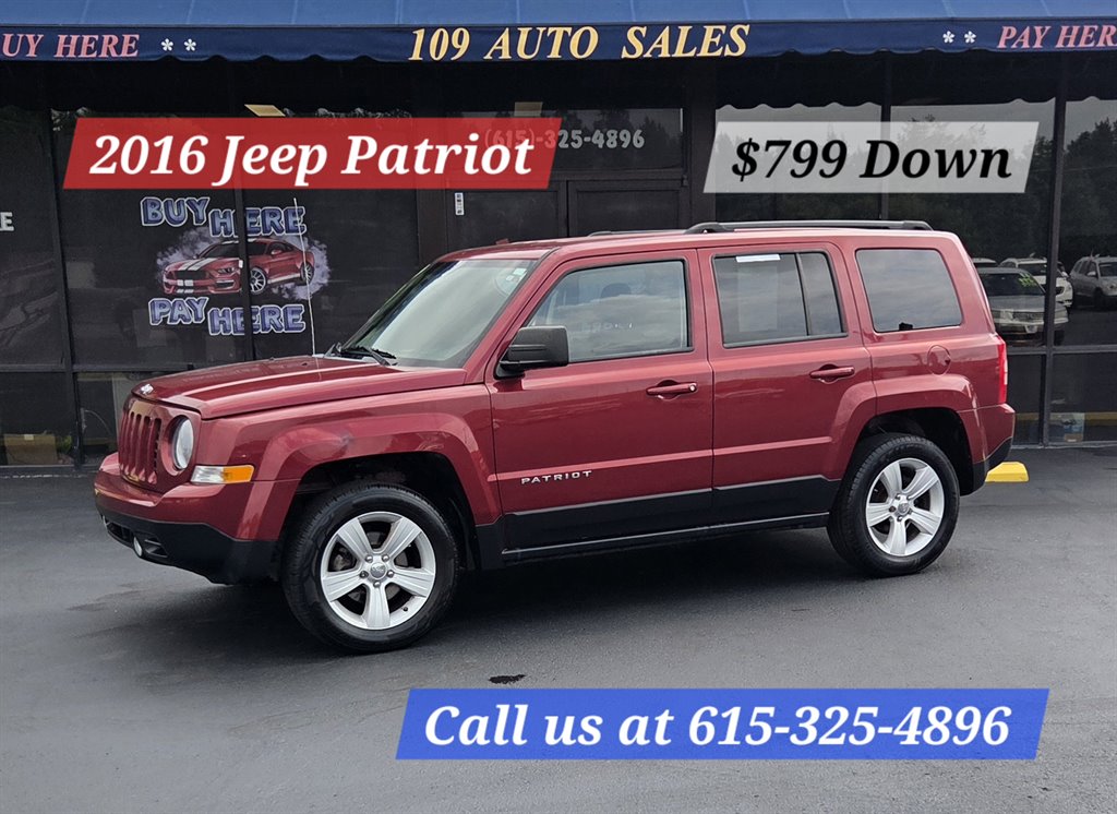 2016 Jeep Patriot - $6,995