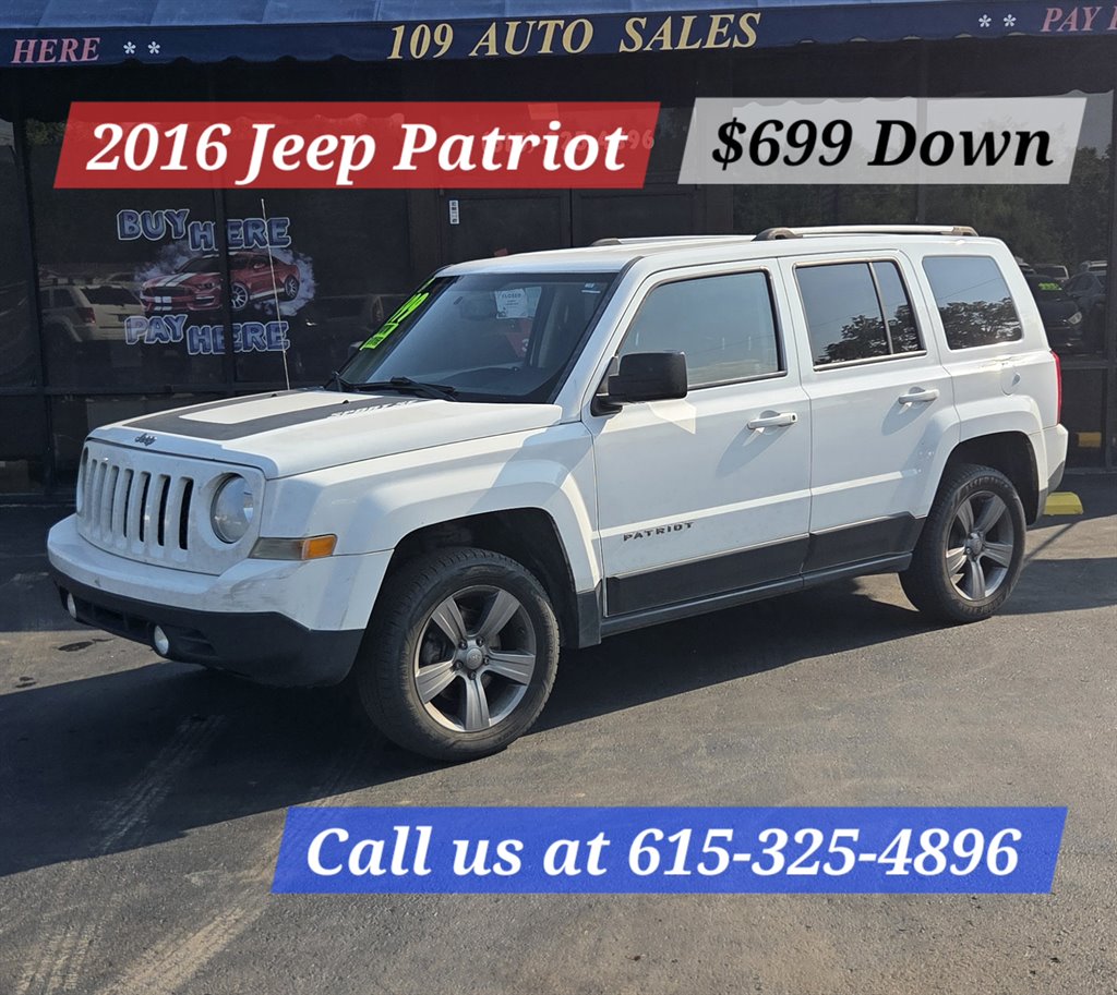 2016 Jeep Patriot - $5,995
