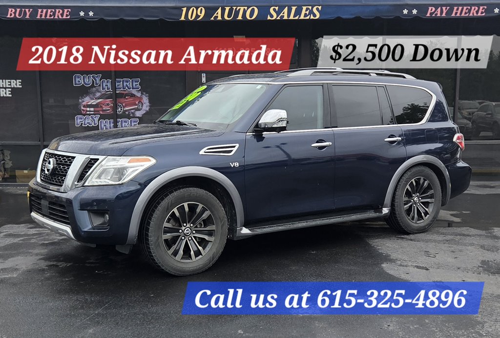 2018 Nissan Armada - $10,995