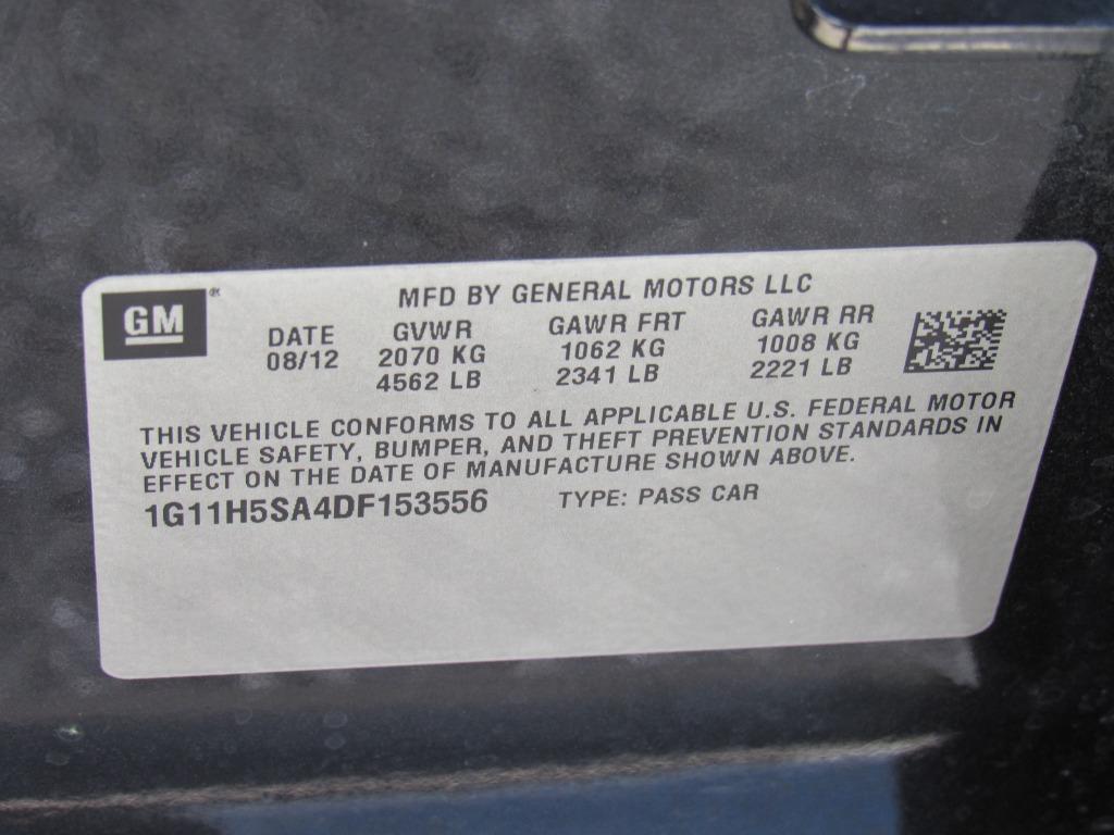 2013 Chevrolet Malibu - $5,500