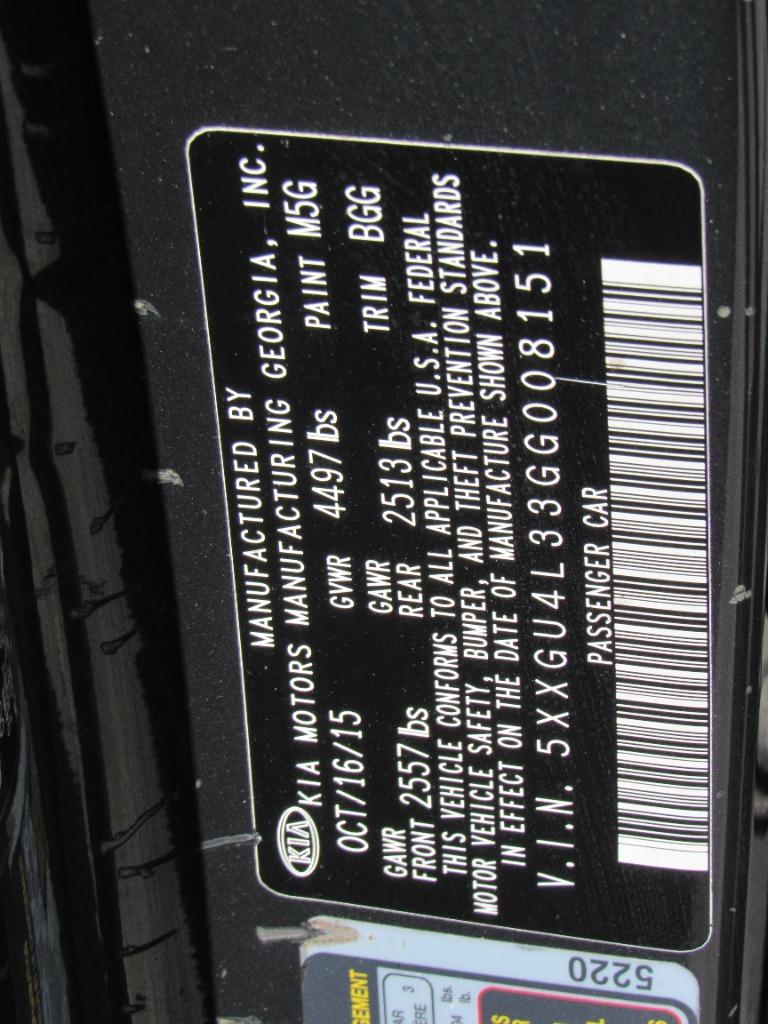 2016 Kia Optima - $11,475