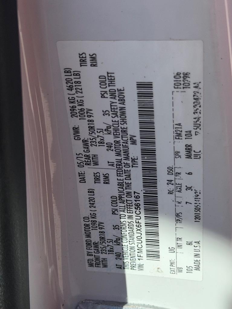 2015 Ford Escape - $8,995