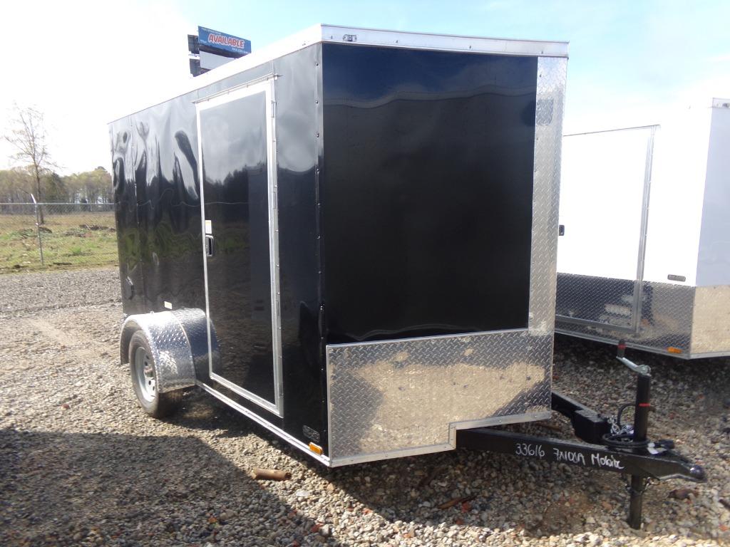 2022 quality cargo 7 x 10 sa black - $4,995