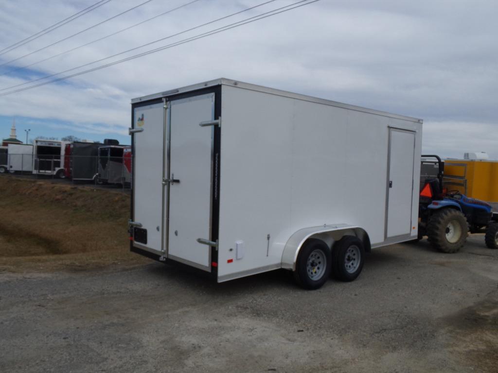 2021 covered wagon 7 x 16 barn door - $7,195