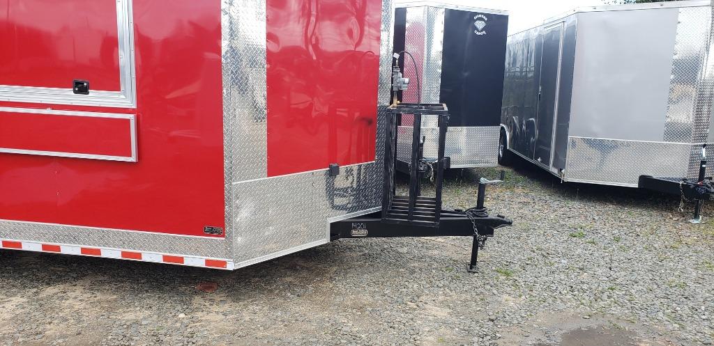 2022 concession - bbq - vending 8.5 x 28 porch trailer - $48,995