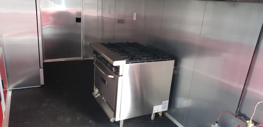 2022 concession - bbq - vending 8.5 x 28 porch trailer - $48,995
