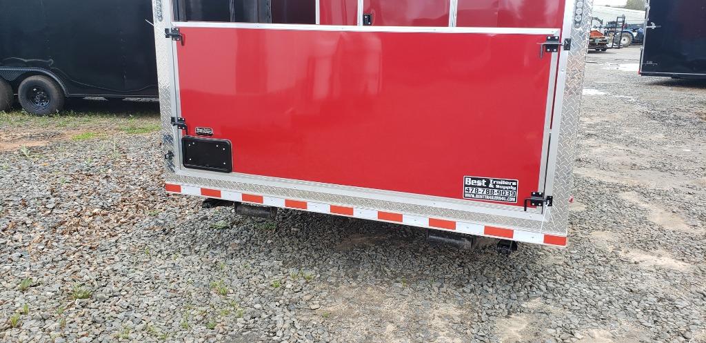 2022 concession - bbq - vending 8.5 x 28 porch trailer - $48,995